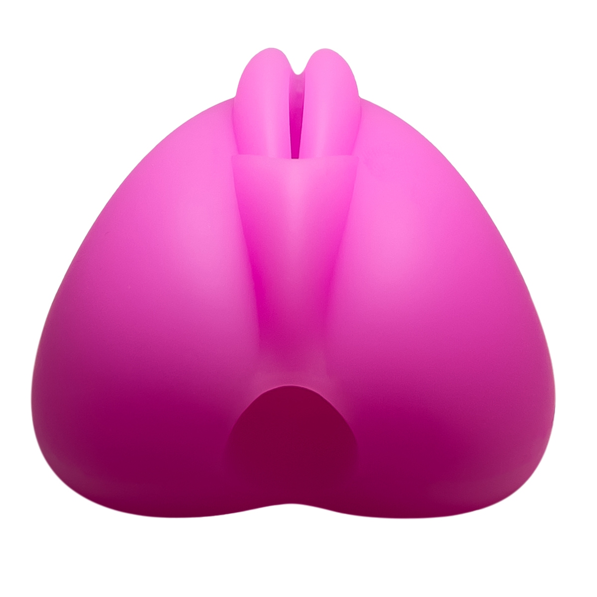 Angled view of the Pink Banana Pants vibrator designed for intimate use