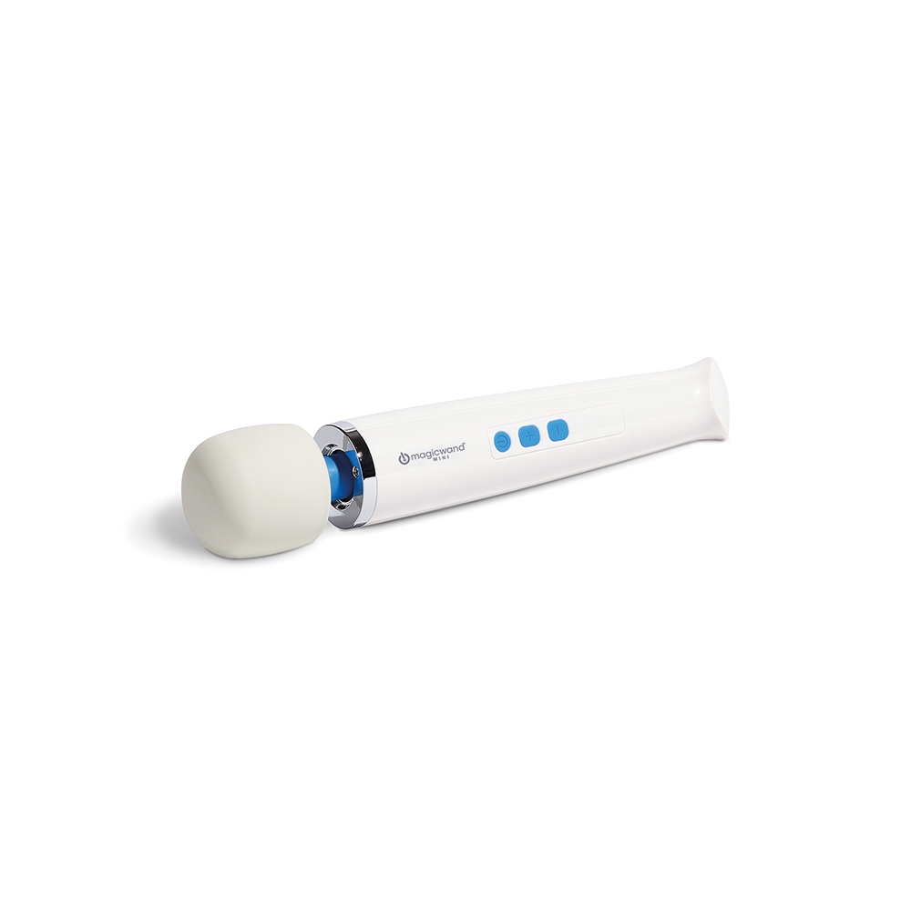 Close-up of the  Magic Wand vibrator for texture detail