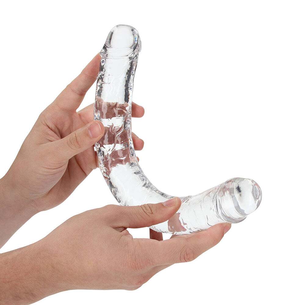 13 inch Dildo from Shots in Clear designed for anal sex with Her or Him