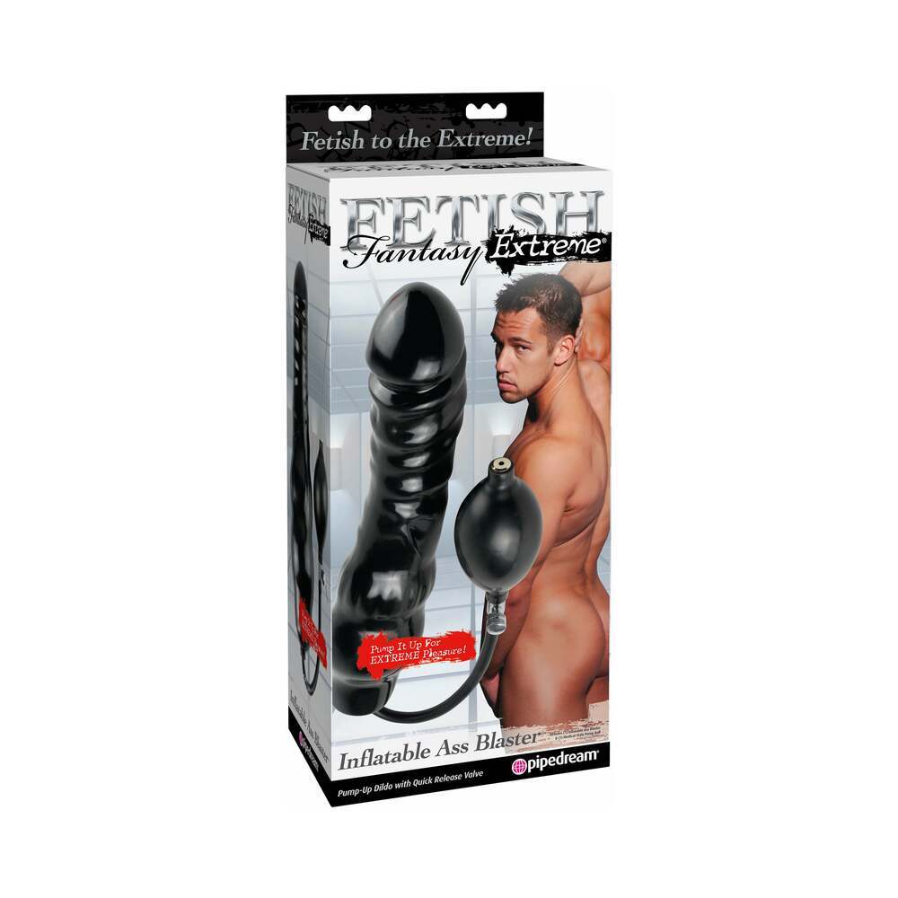 11 inch Dildo by Pipedream in Black shown for use by Her or Him