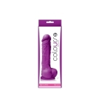 5 inch Dildo by NS Novelties in Purple shown for use by Her or Him