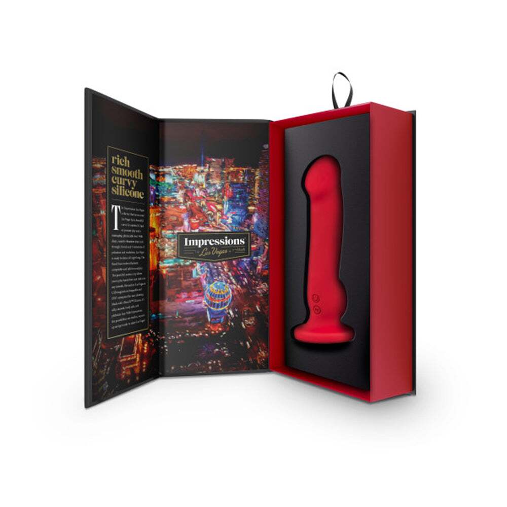 8.25 inch Dildo from Blush in Red designed for anal sex with Her or Him