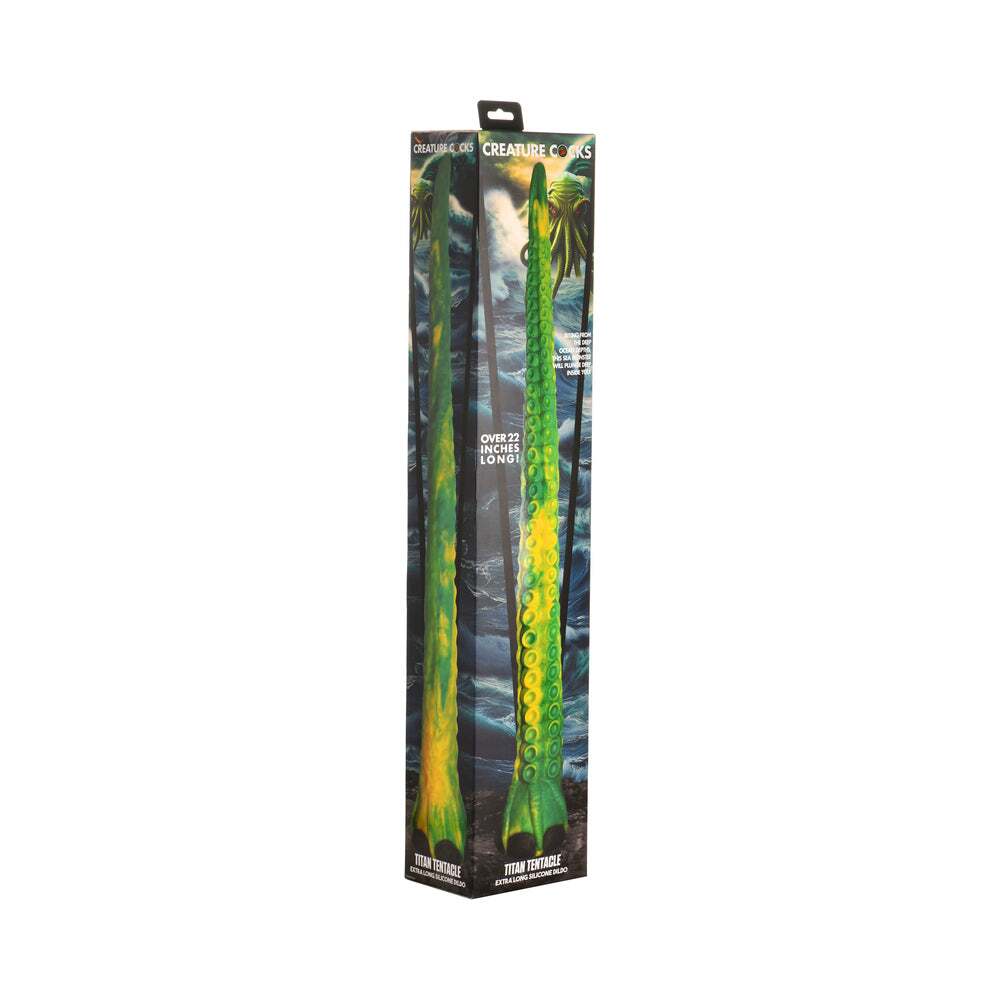 Dildo by XR Brands in Multi-Color shown for use by Her or Him