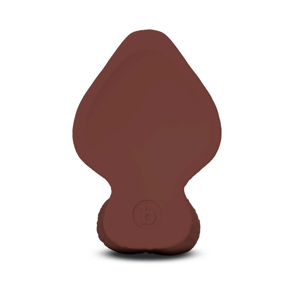 Dildo by b-Vibe in  shown for pegging Her or Him