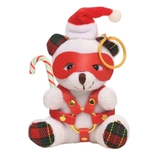 Buy  Master Series Holiday Bondage Bear Keychain White book for her.