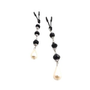 Bijoux De Nip Pearl Black Beads Sexy Jewelry
