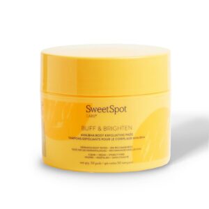 Sweet Spot Buff & Brighten Body Exfoliating Pads Intimate Moisturizer