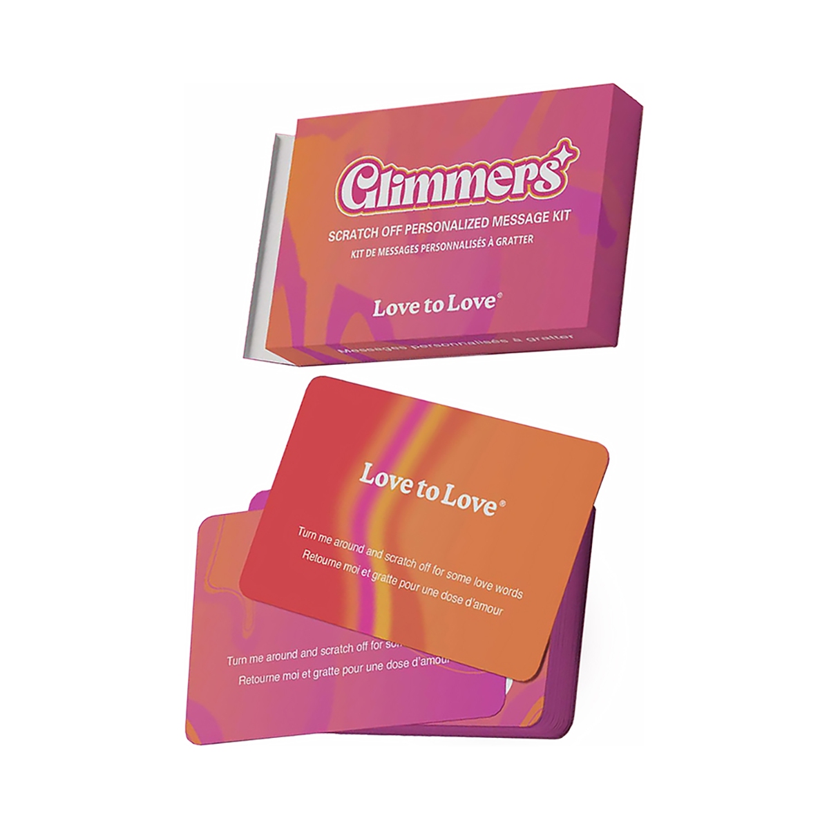 Buy  Love to Love Glimmers Scratch Massage Kit book for her.