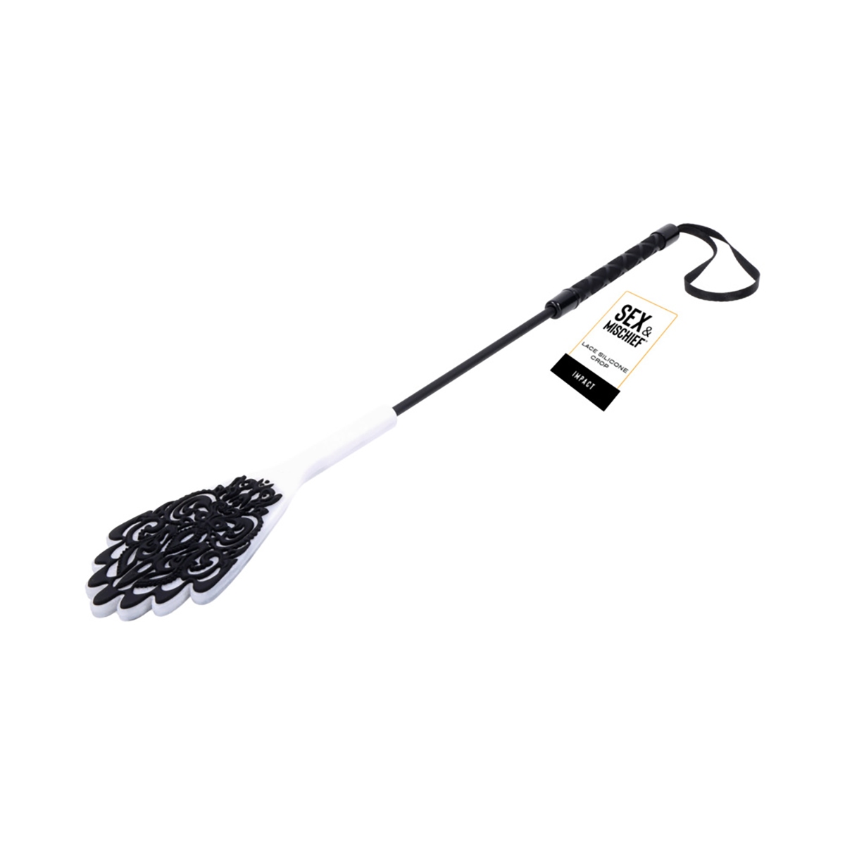 Buy  Sportsheets Sex & Mischief Lace Silicone Crop book for her.