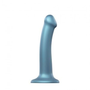 Strap On Me Dil Metallic Blue Dildo