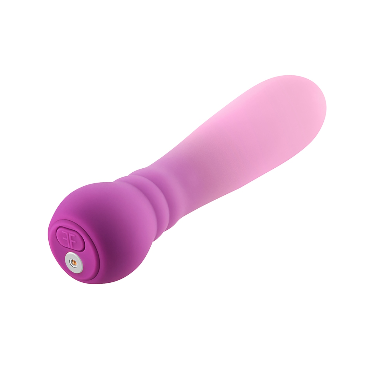 Fully assembled  Femme Funn vibrator with smooth exterior