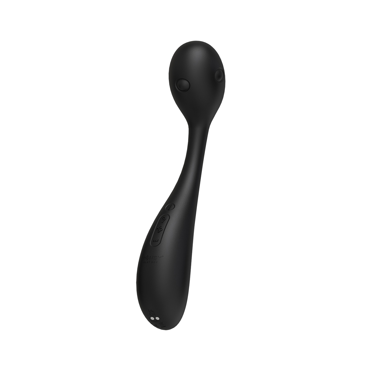 Product image of the Black Honey Play Box vibrator on clean background
