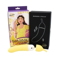 Cream Like a Kitten vibrator Banana Air Pulse &amp