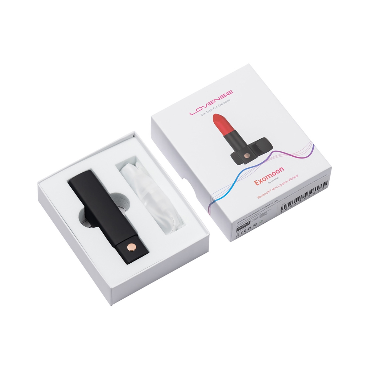 Product image of the  Lovense vibrator on clean background
