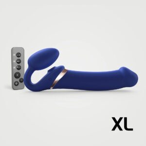Multi Strap-On-Me Vibrator Orgasm XL Bendable Strap-On