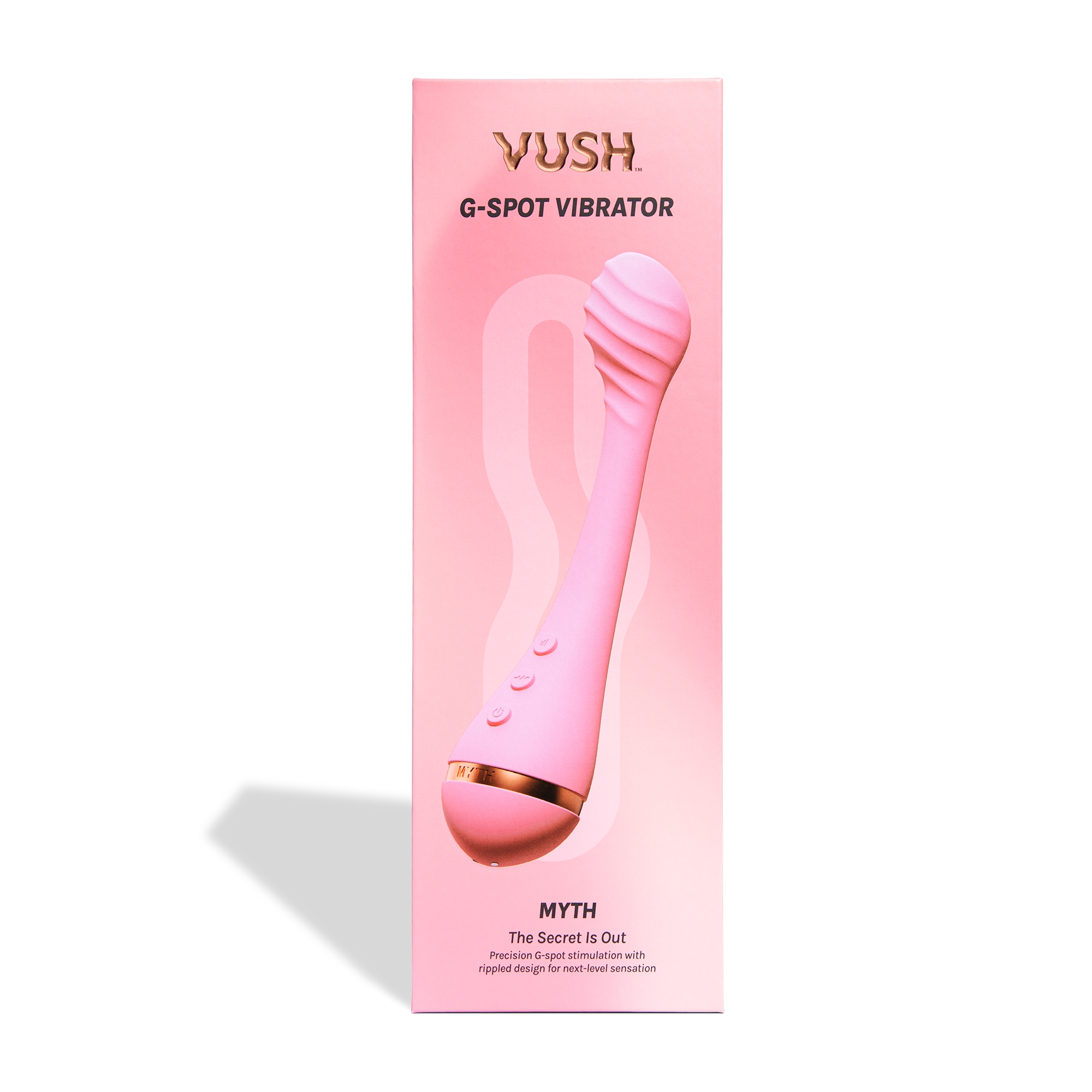 Product image of the  VUSH vibrator on clean background