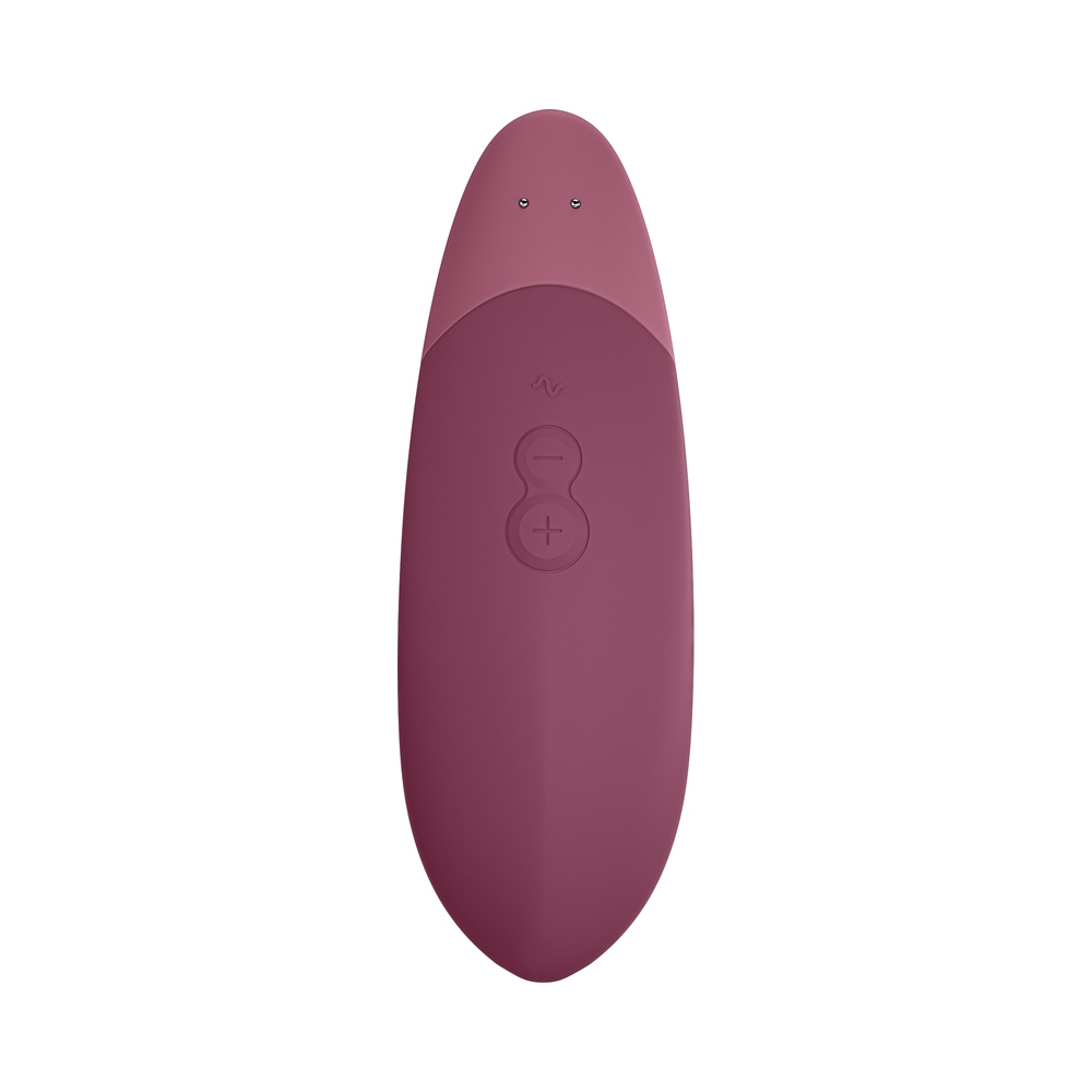 Waterproof design shown in the Pink Womanizer vibrator