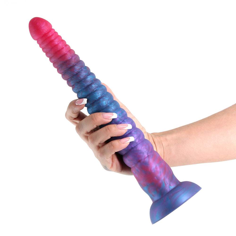 12 inch Dildo from NS Novelties in Multi-Color designed for anal sex with Her or Him