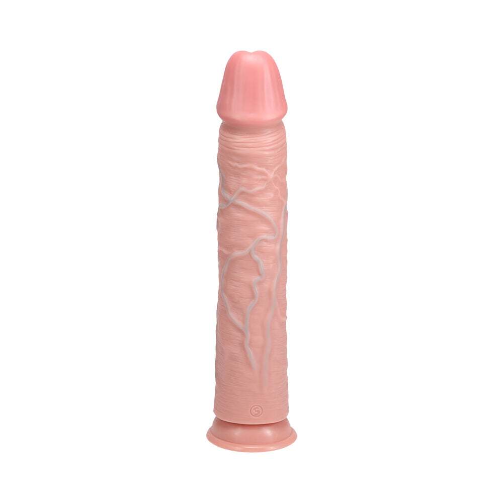 13 inch Dildo from Shots in Vanilla Ivory Beige designed for anal sex with Her or Him