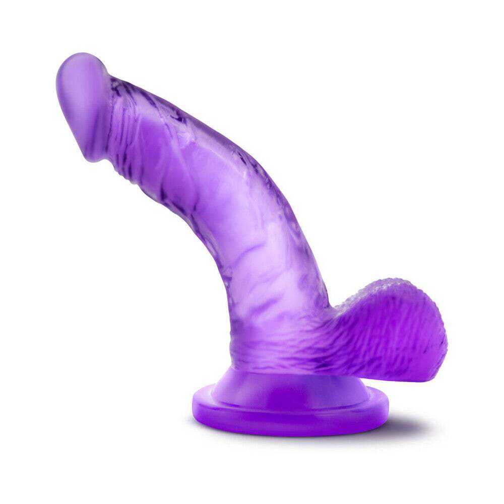 4 inch Dildo from Blush in Purple designed for anal sex with Her or Him
