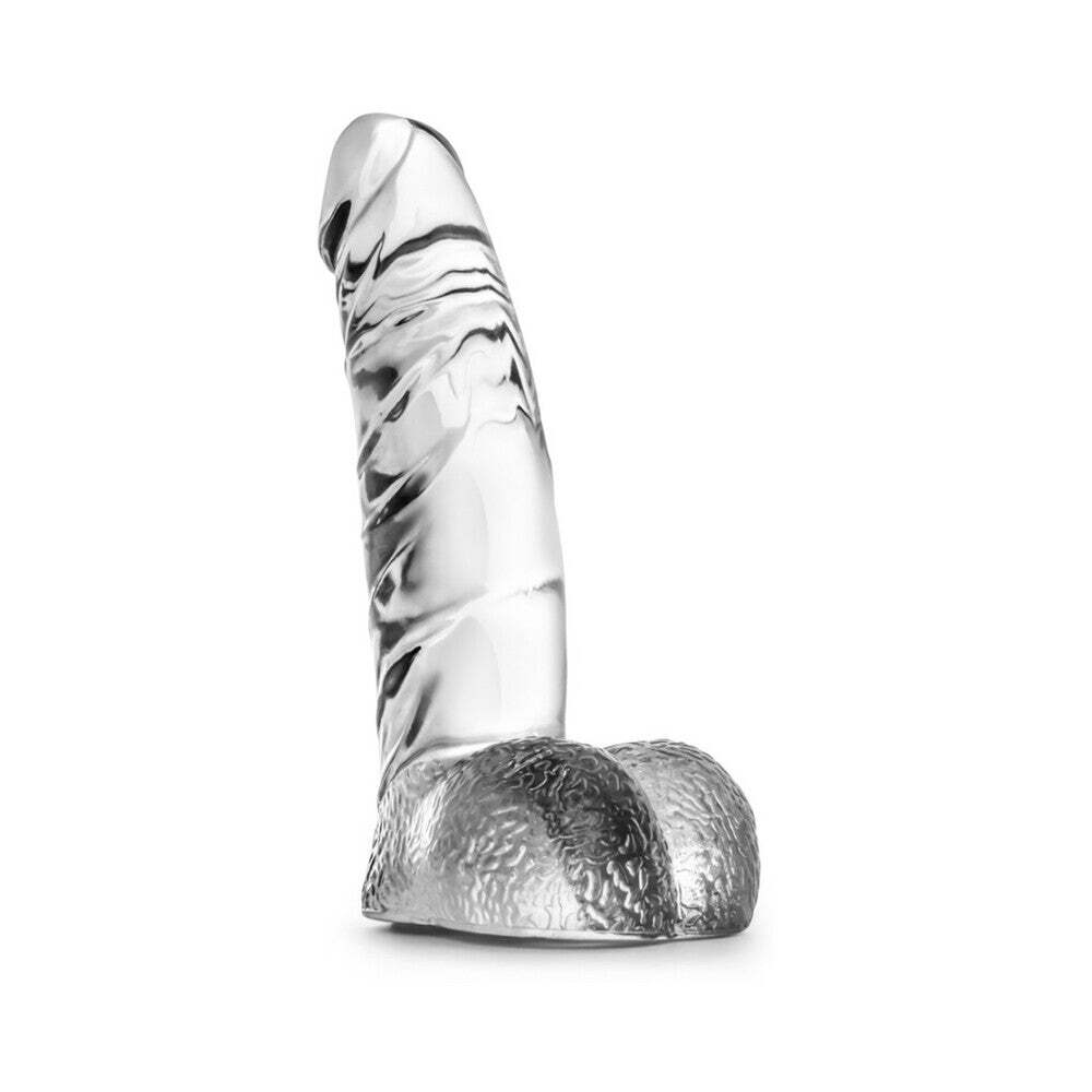 5.5 inch Dildo from Blush in Clear designed for anal sex with Her or Him