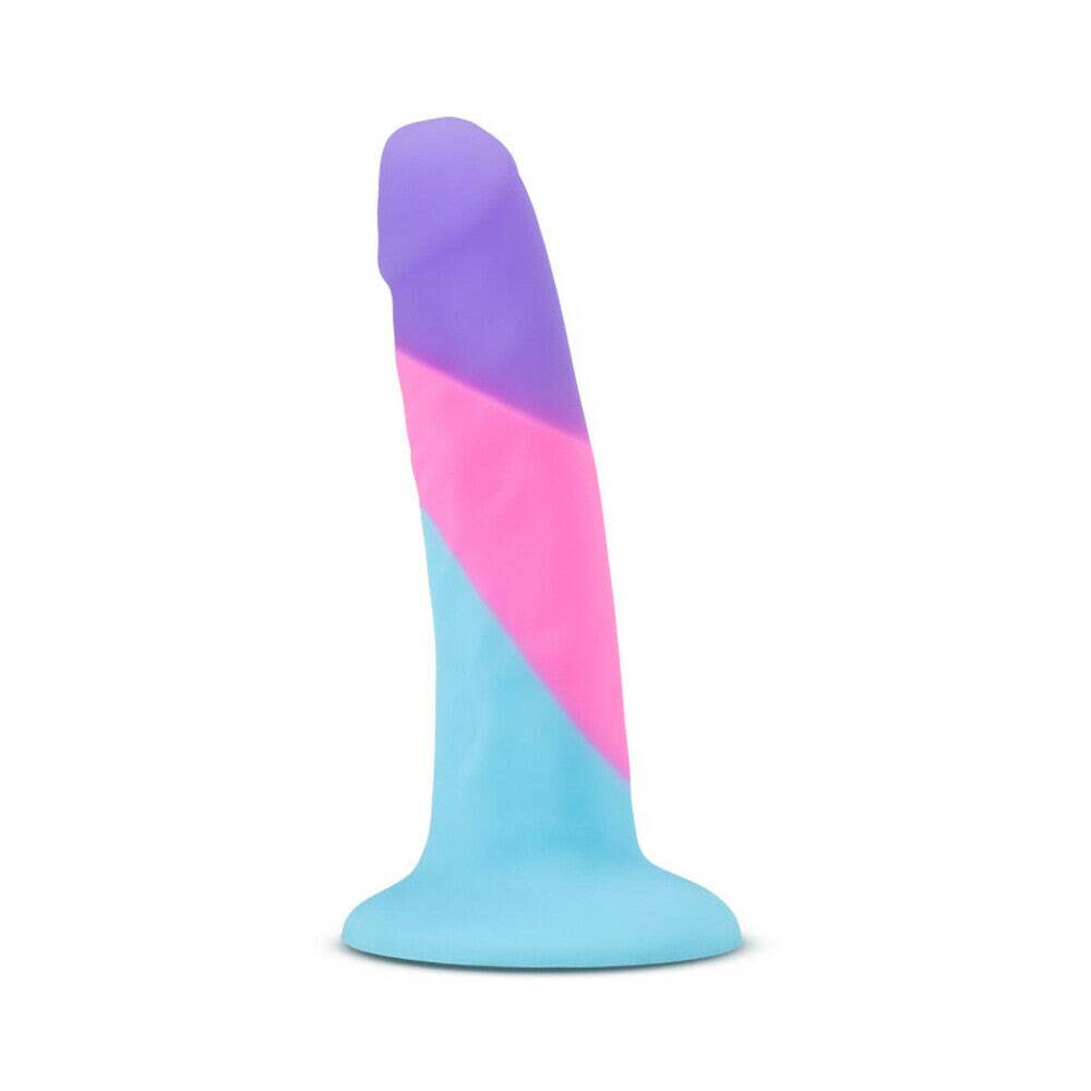 5.5 inch Dildo from Blush in Multi-Color designed for anal sex with Her or Him
