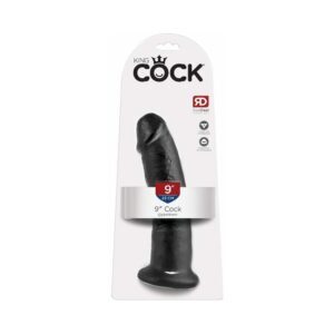 9 inch Dildo Pipedream Black King Cock Cock Realistic With Suction Cup