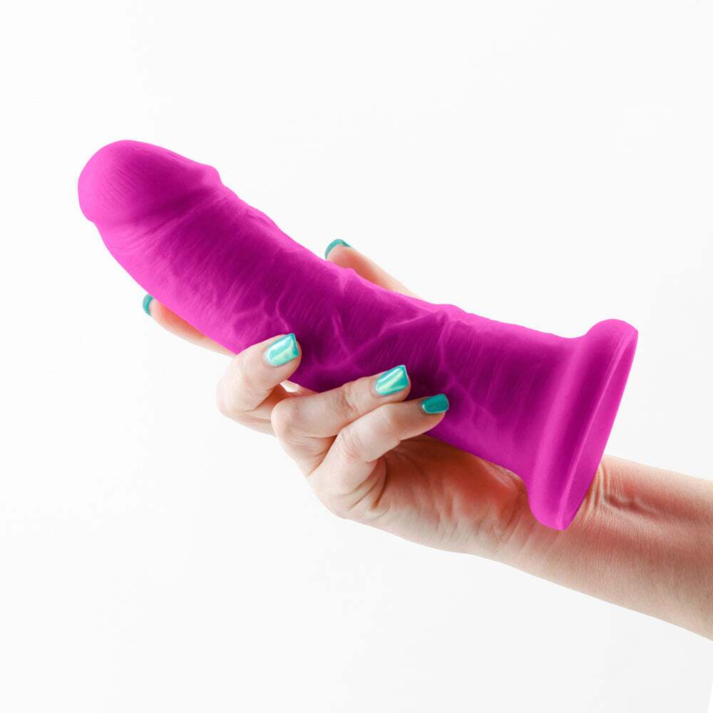 7 inch Dildo from NS Novelties in Purple designed for anal sex with Her or Him