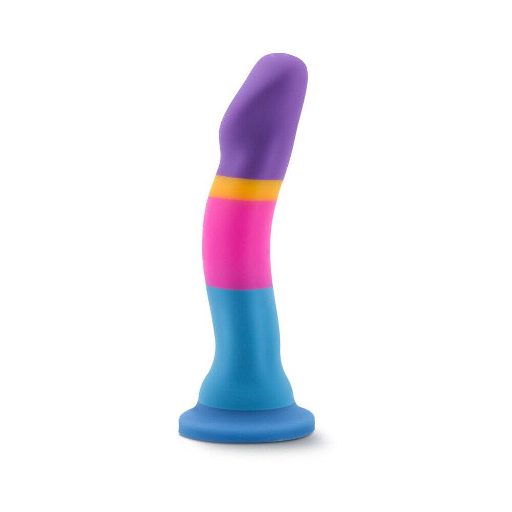 7.5 inch Dildo from Blush in Multi-Color designed for anal sex with Her or Him