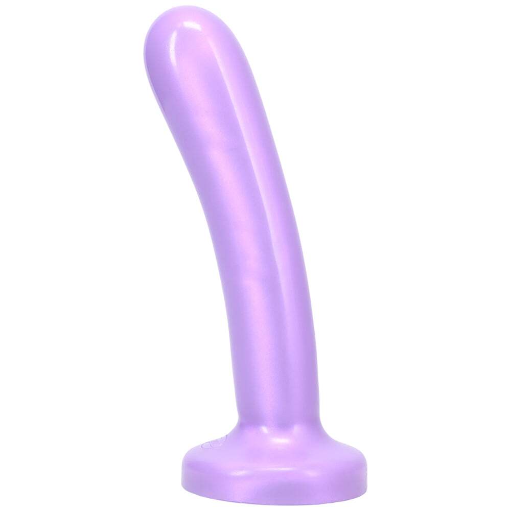 Dildo by Tantus in Purple shown for use by Her or Him