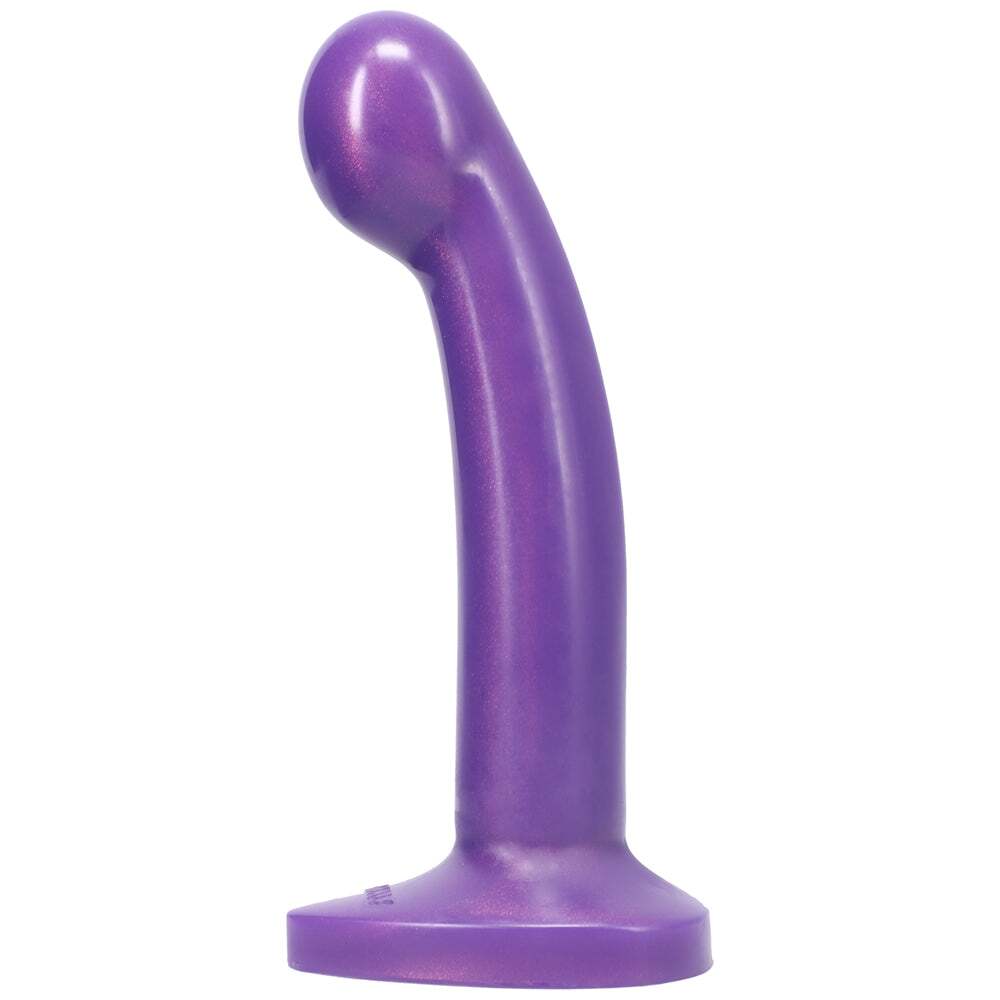 Dildo by Tantus in Purple shown for use by Her or Him