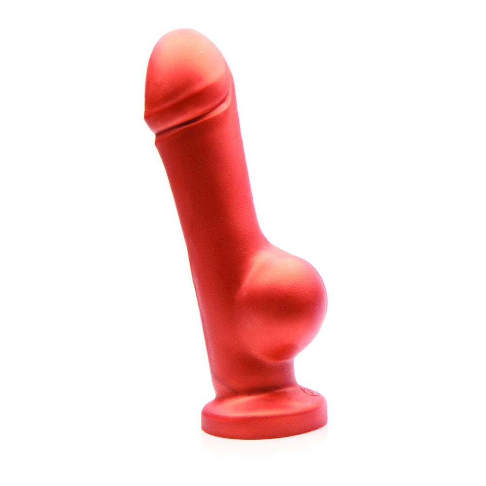 Dildo by Tantus in Copper shown for use by Her or Him