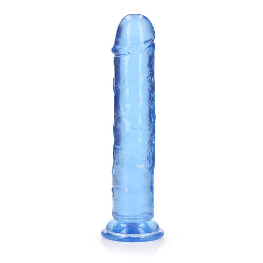 8 inch Dildo from Shots in Blue designed for anal sex with Her or Him