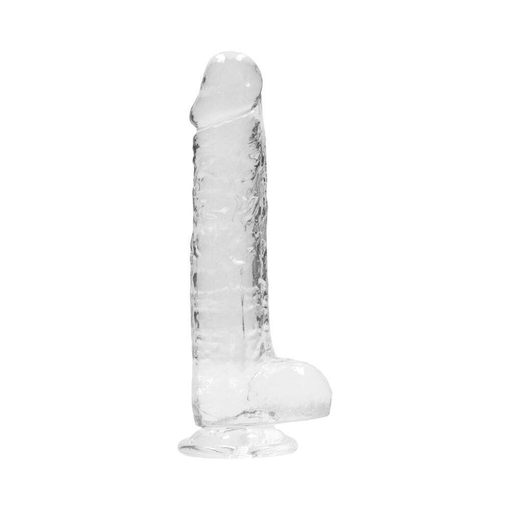 8 inch Dildo from Shots in Clear designed for anal sex with Her or Him