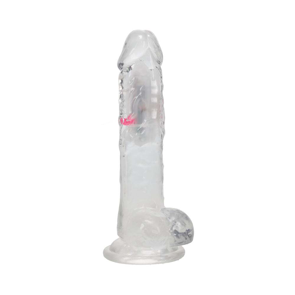 8 inch Dildo from Shots in Clear designed for anal sex with Her or Him