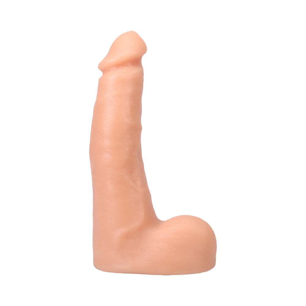 8.5 inch Dildo from Doc Johnson in Vanilla Ivory Beige designed for anal sex with Her or Him