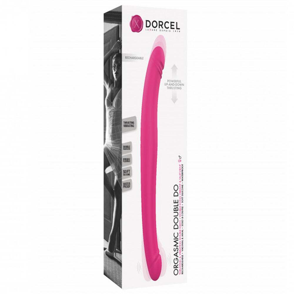 Dildo by Lovely Planet in Hot Pink Magenta Fuchsia shown for use by Her or Him