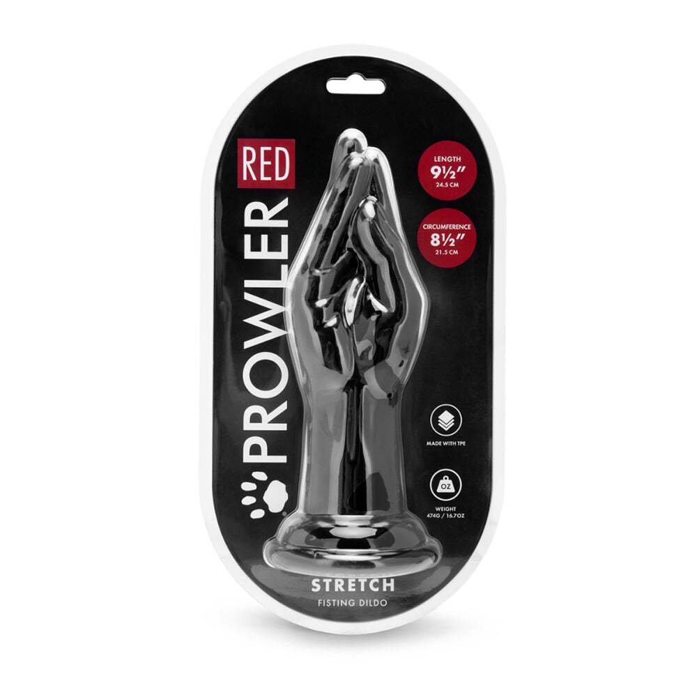 Dildo by Prowler RED in Black shown for use by Her or Him
