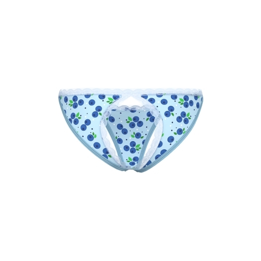 Sexy Blue panties by Magic Silk in her favorite color and panty style.