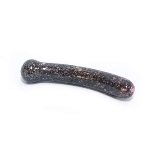 Buy Chakrubs Anahata Curve Rhodonite Wand kegel exercise device for pelvic floor muscle strengthening.