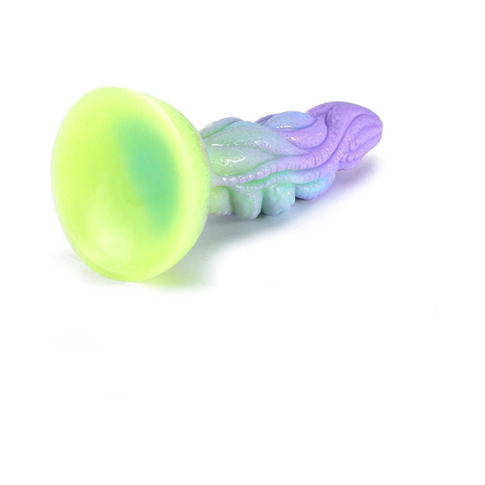 Dildo by Adam & Eve in Multi-Color displayed for pegging Him or Her