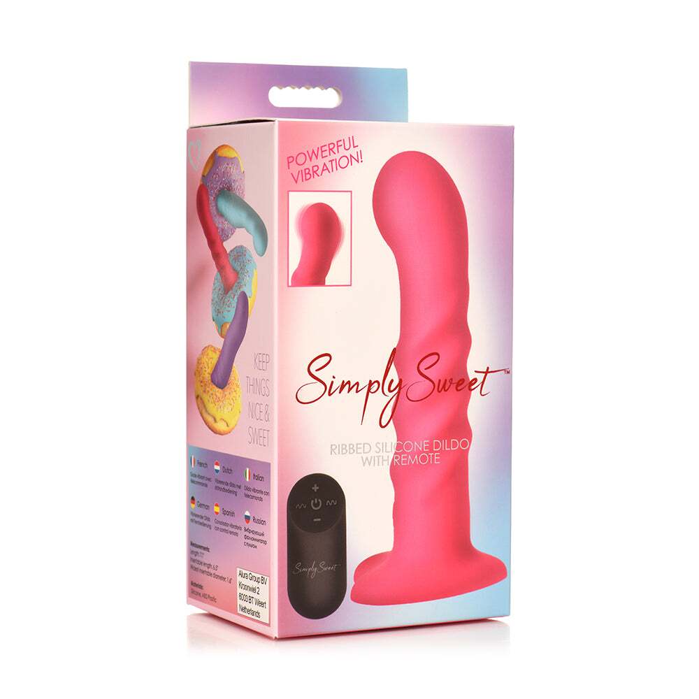 Dildo by Curve Novelties in Light Pink displayed for pegging Him or Her