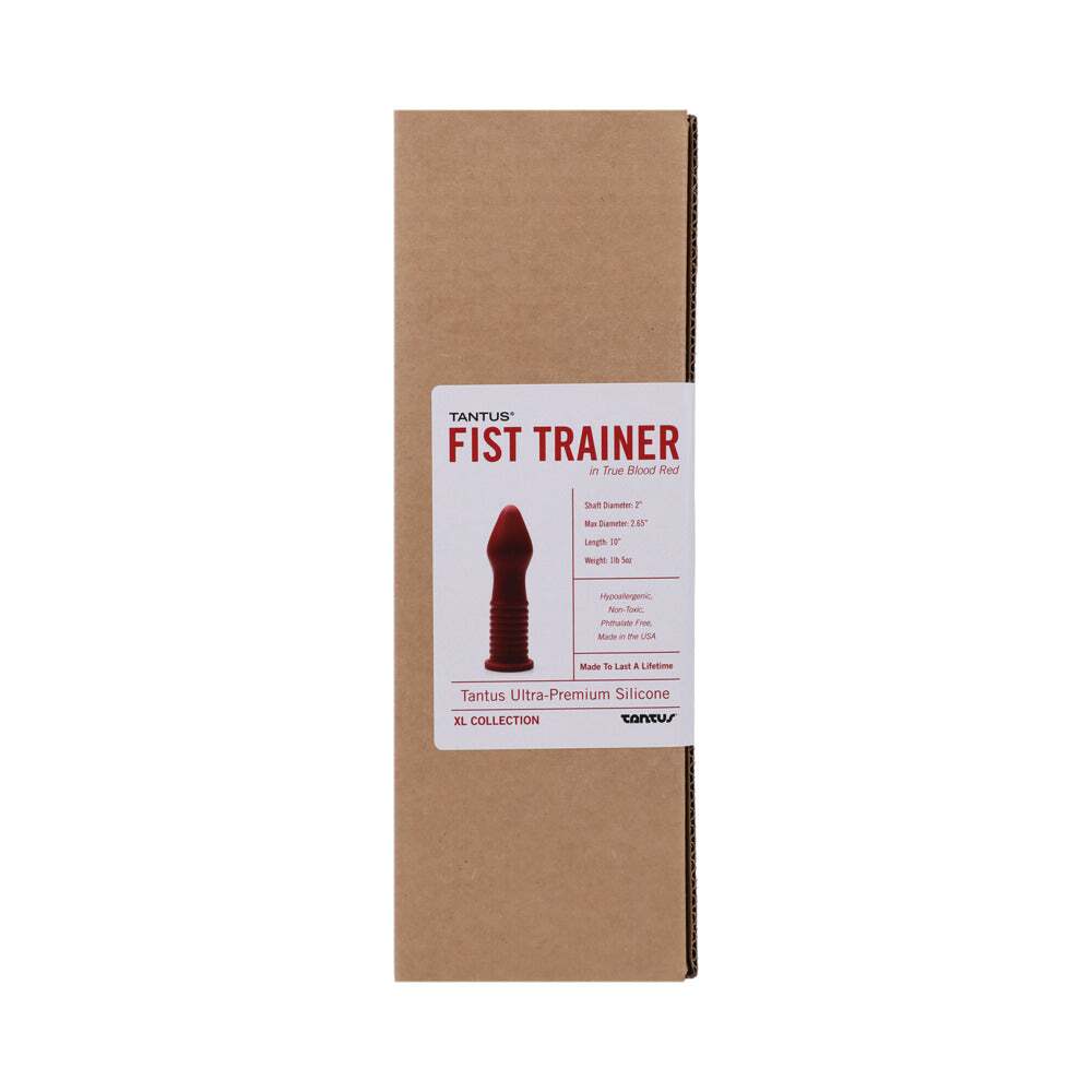 Dildo from Tantus in Red designed for anal sex with Her or Him