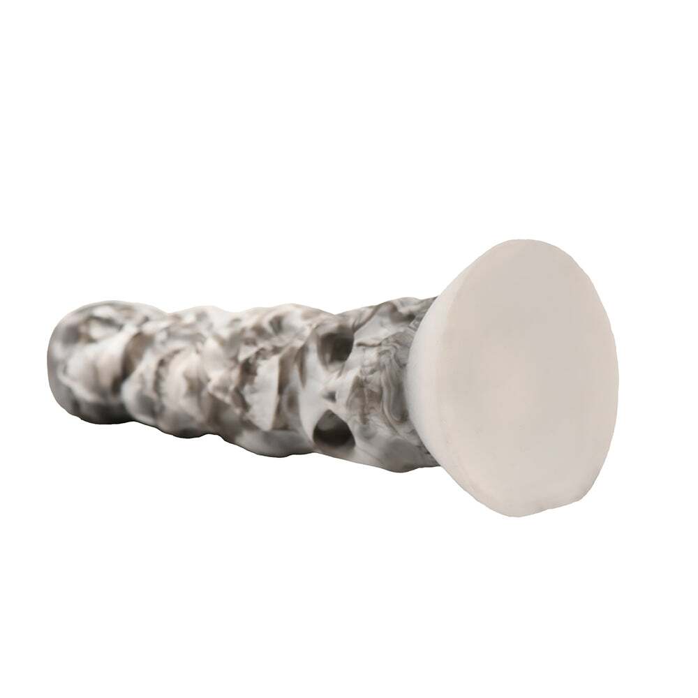 Dildo from XR Brands in Gray pictured for anal pleasure for Her or Him