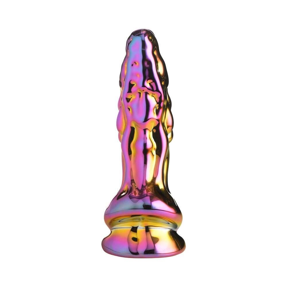 Dildo by XR Brands in Multi-Color shown for pegging Her or Him