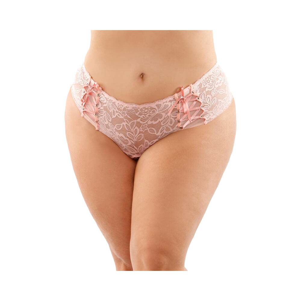 Sexy Light Pink panties by Fantasy Lingerie in her favorite color and panty style.