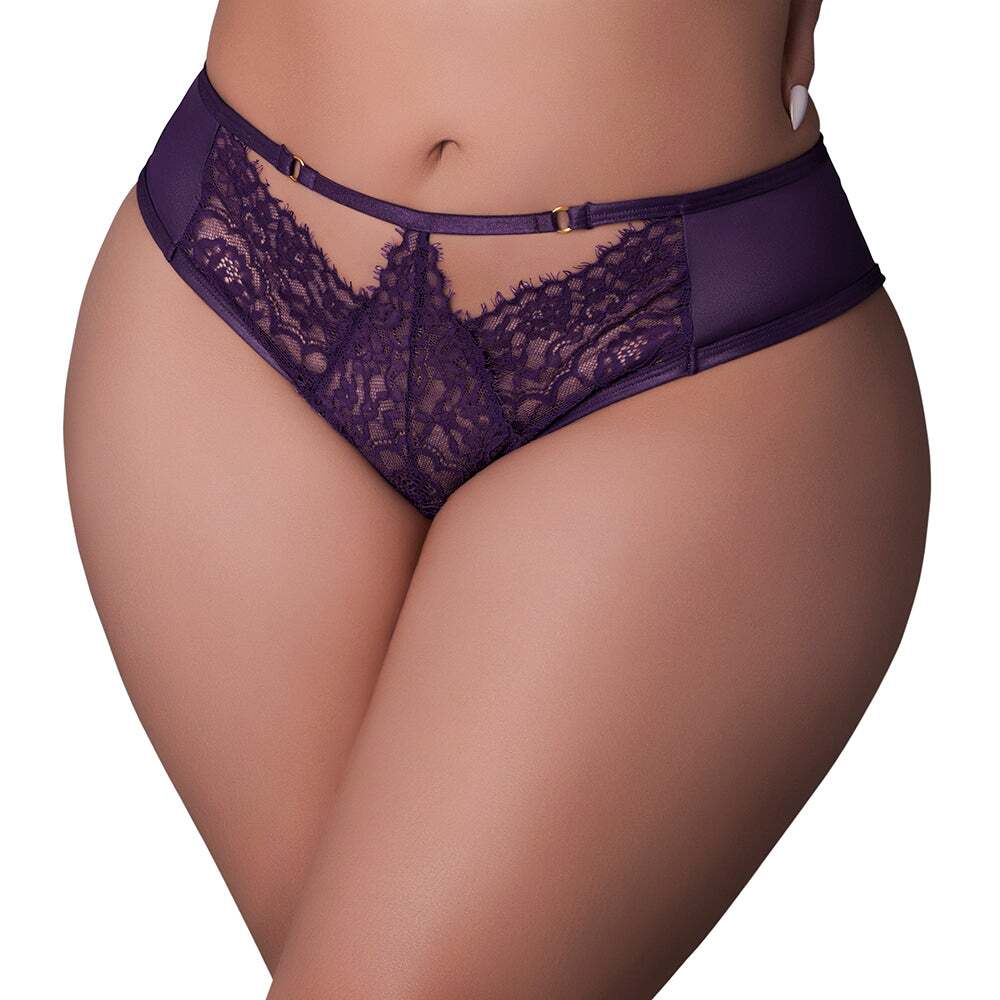 Sexy Purple panties by Magic Silk in her favorite color and panty style.