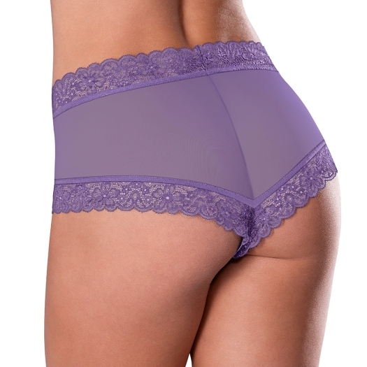 Sexy Purple panties by Magic Silk in her favorite color and panty style.