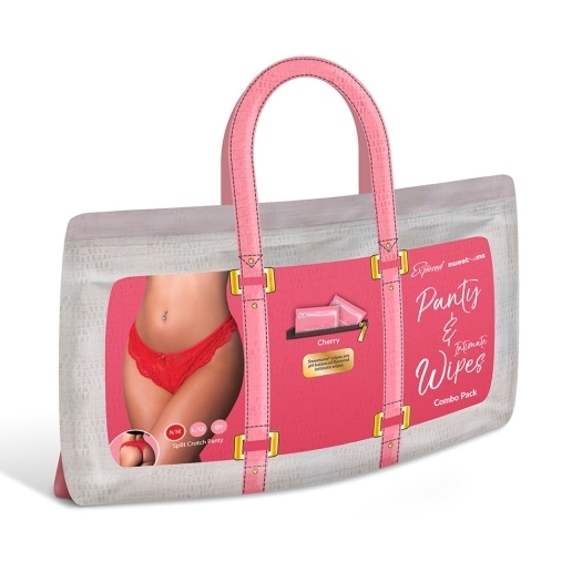 Sexy Red panties by Magic Silk in her favorite color and panty style.