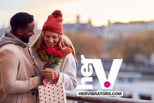 Valentines day gift ideas in a romantic couple setting